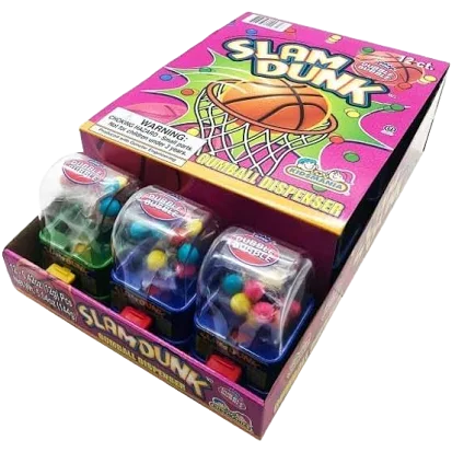 KM SLAM DUNK GUMBAL DISPENS 12/12CT
