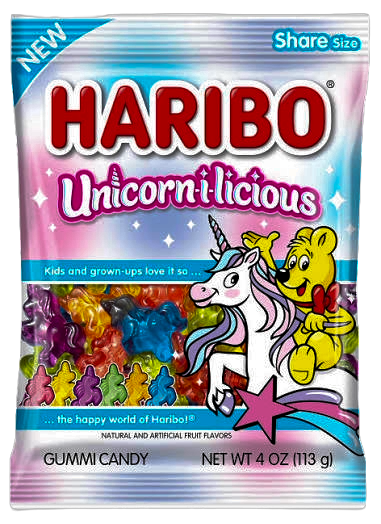 HARIBO UNICORN LICIOUS 12CT BAG