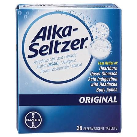 ALKA SELTZER ORGINAL 6/2'S SELECT