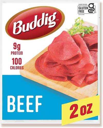 BUDDIG SMOKE SLICE BEEF 2 OZ
