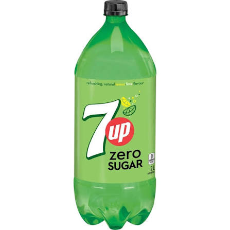 7 UP ZERO 2 LITER 8 CT