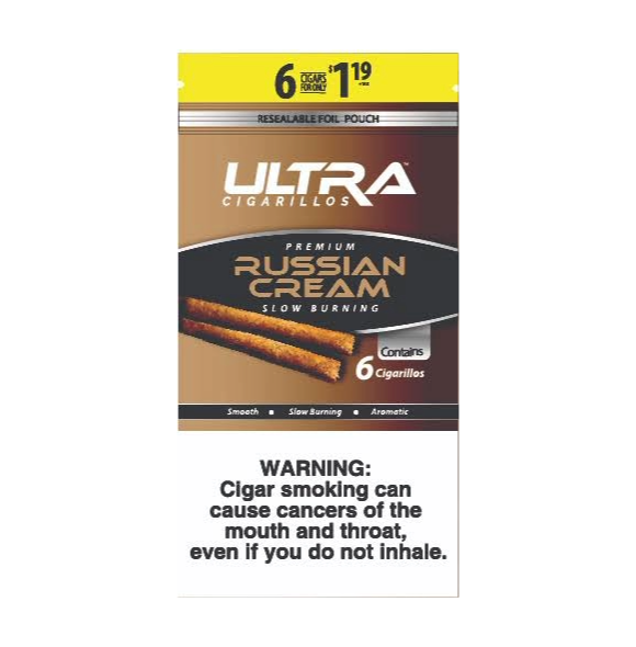 ULTRA CIGARILOS RUSS CREM 15/6/1.19
