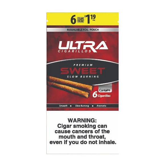ULTRA CIGARILOS SWEET 15/6/1.19