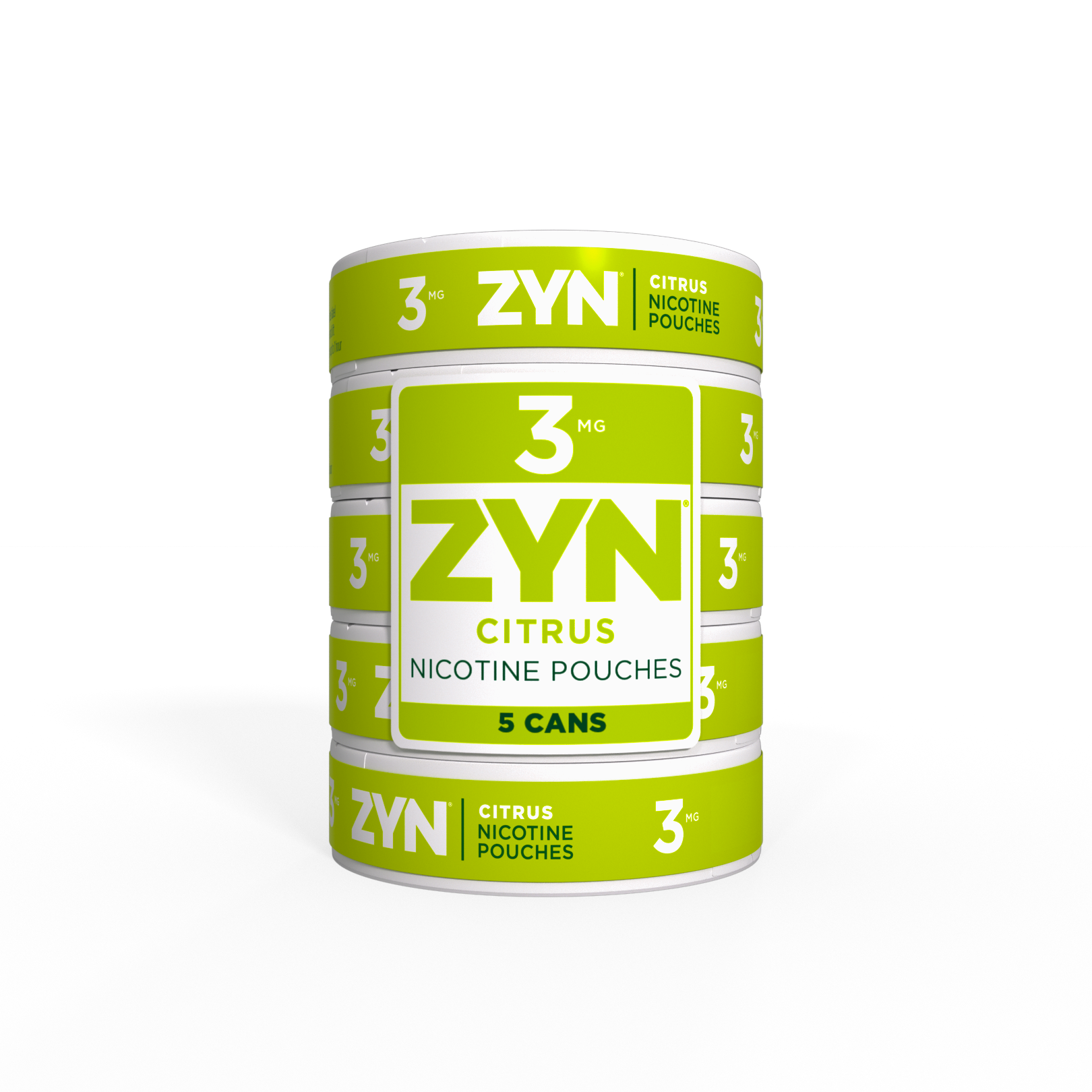 ZYN CITRUS 3MG NICOTINE PCHS 5CN
