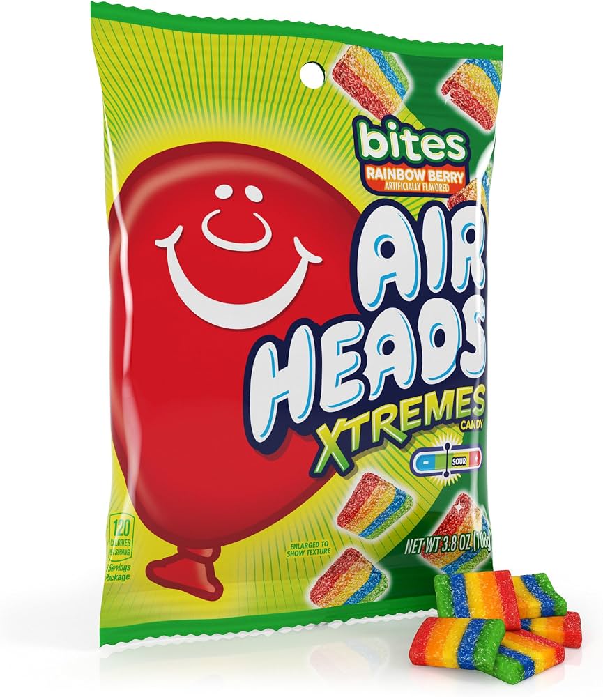 AIRHEAD XTRM BITES RNBOW BRY PEG6Z