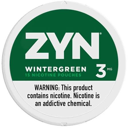 ZYN WINTERGRN 3MG $1OFFCAN PCHS 5CN