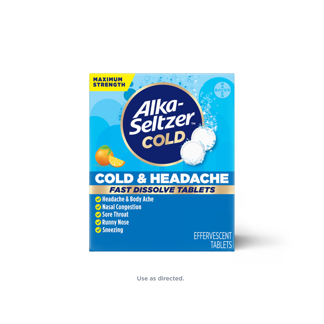 ALKA SELTZER PLUS ORGINAL 6/2'S