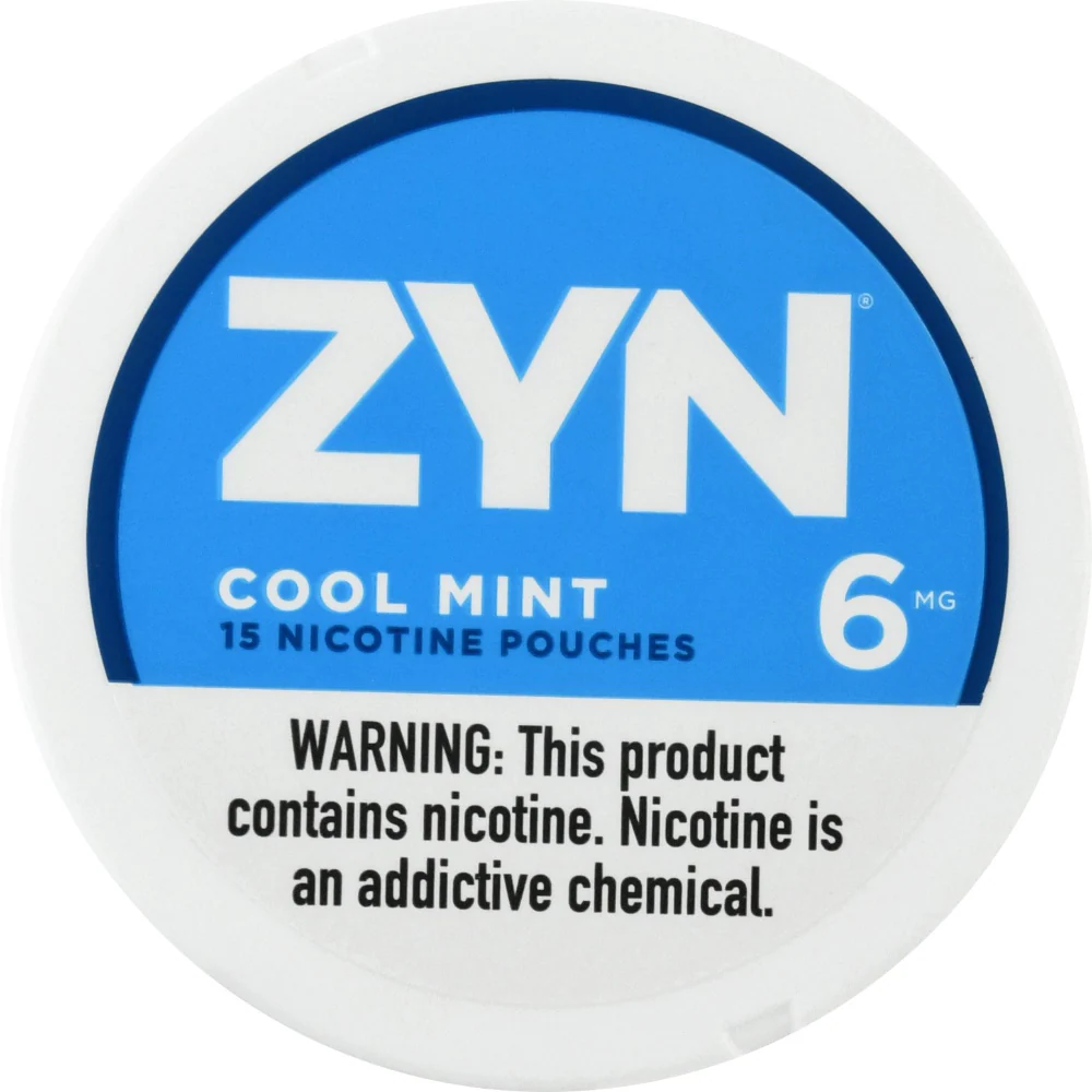 ZYN COOL MINT 6MG NICOTINE PCHS 5CN