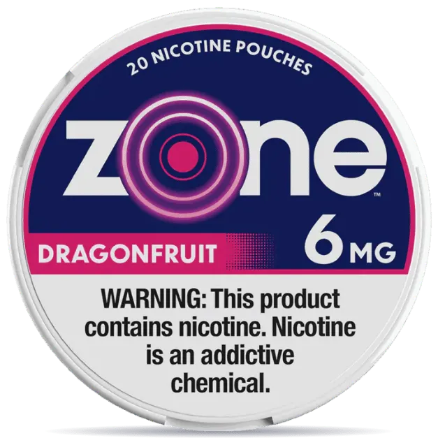 ZONE 6MG DRAGONFRT PCH NICOTINE 5CT