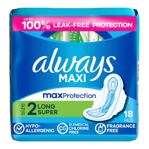 ALWAYS MAXI LONG W/WINGS 18'S #2