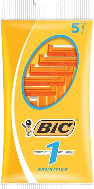BIC 1 SENSITIVE 5PK SINGLE BLADE