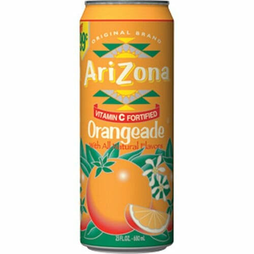 ARIZONA ORANGEADE 24/23.5 OZ CAN