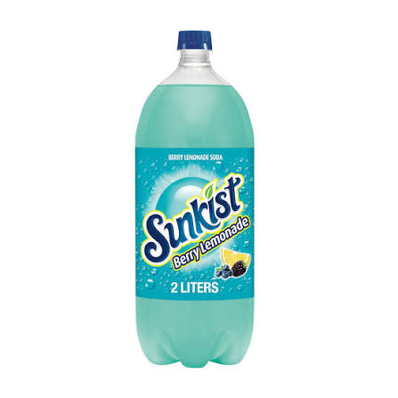 SUNKIST BERRY LEMONADE 2 LITER 8 CT