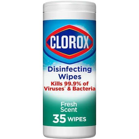 CLOROX WIPES 35 CT