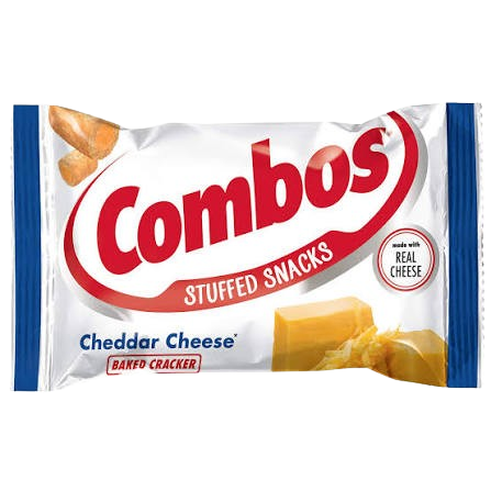 COMBOS-CHEDDER CHSE CRACKER 18CT