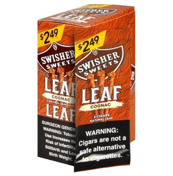 S/S LEAF COGNAC PCH 10/3PK/2.49