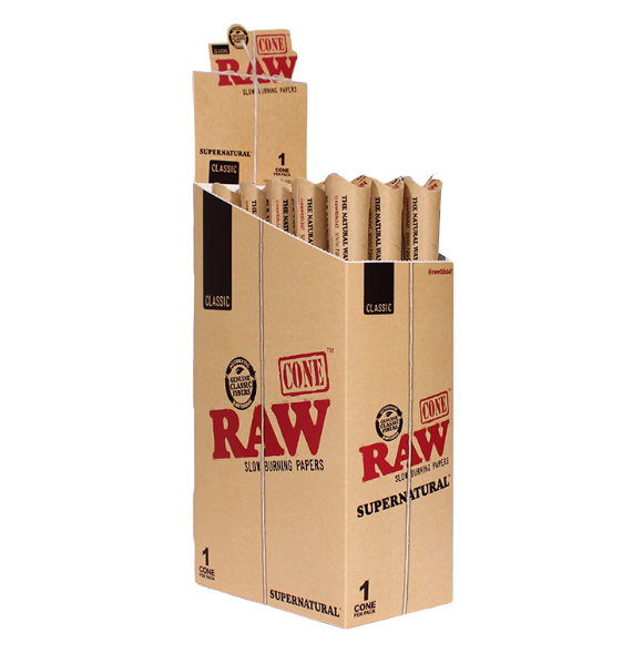 RAW CLASIC UNR SUPERNATUR CONE 15CT