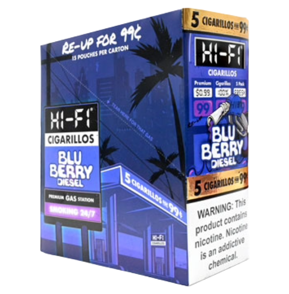 HIFI CIGAR BLUEBERRY DIESL 15/5/99C