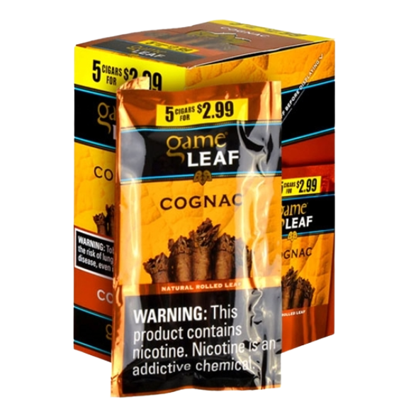 GAME LEAF CGR 8/5/$2.99 COGNAC