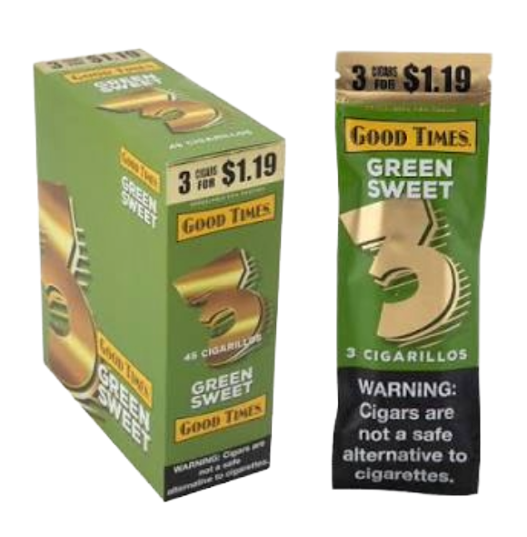 G/T CIGRIL GREEN PP 1.19 30/3PK