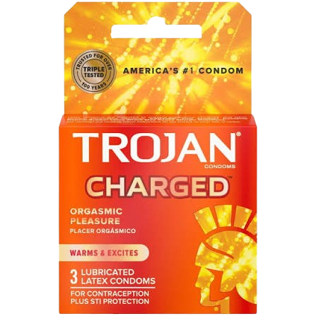 TROJAN INTENSIFIED CHARGE 6/3PK