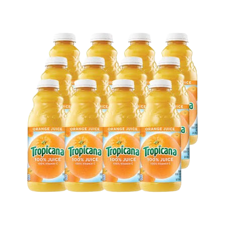 TROPICANA ORANGE JUICE 32 OZ 12CT