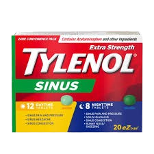 TYLENOL ALRGY/SINUS 12/2'S BP