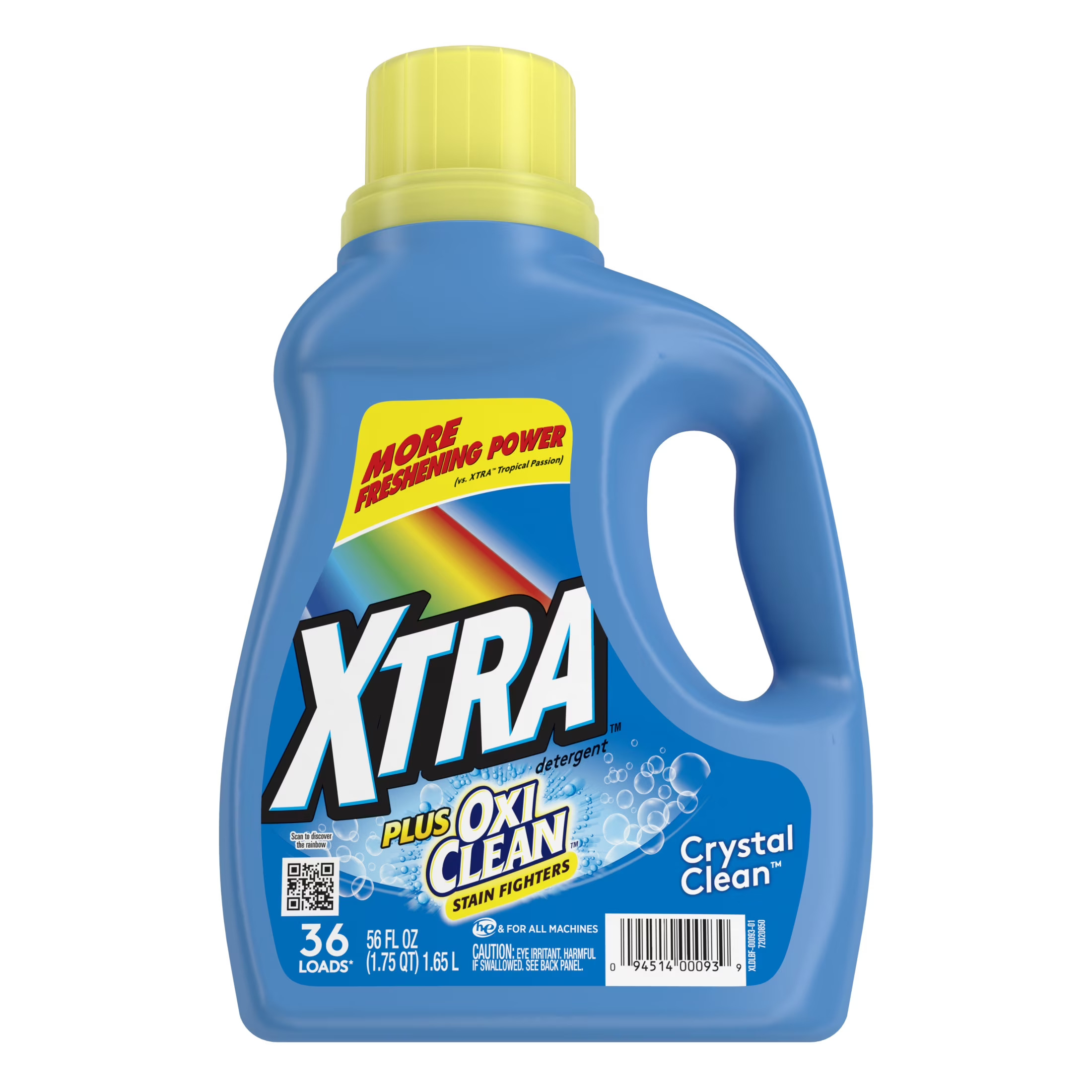 XTRA LIQUID LAUNDRY DETG +OXI 56 OZ
