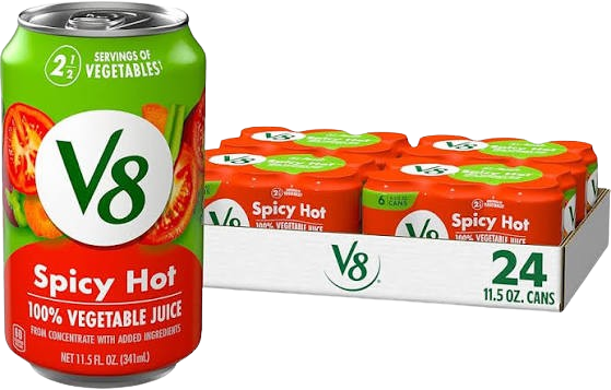 V-8 SPICY CAN HOT 12/11.5 OZ