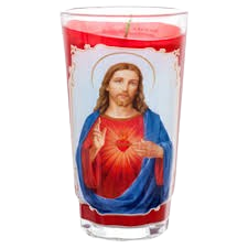 VEL MEX CANDLE SAGRADO CORAZON