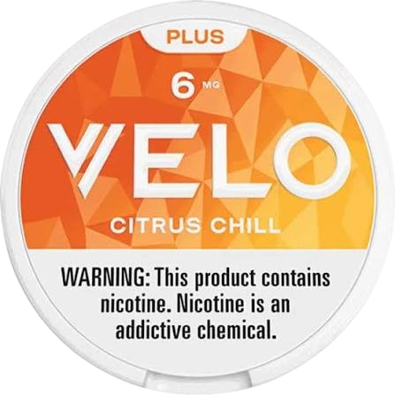 VELO PLUS CITRUS CHILL 6MG PCH 5CT