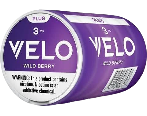 VELO PLUS WILD BERRY 3MG PCH 5CT