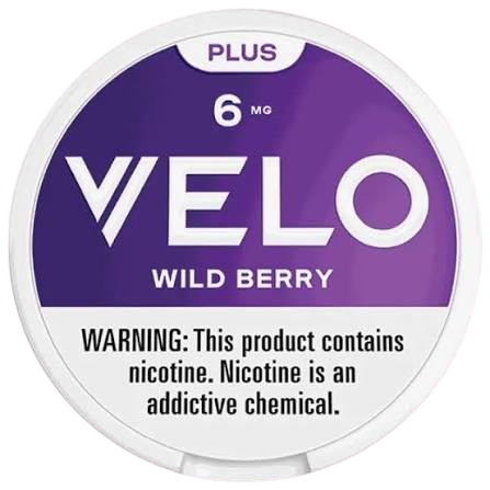 VELO PLUS WILD BERRY 6 MG PCH 5CT