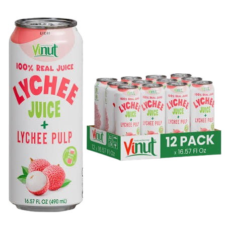 VINUT LYCHE JUICE W PULP 24/16.9