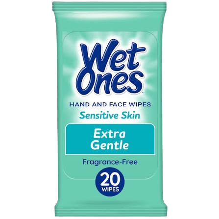 WET ONES WIPES GREEN SENS TRAVEL20