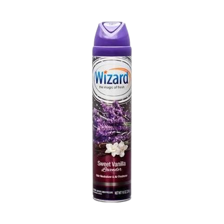WIZARD AIR FRESH SWEET VAN LAV 10OZ
