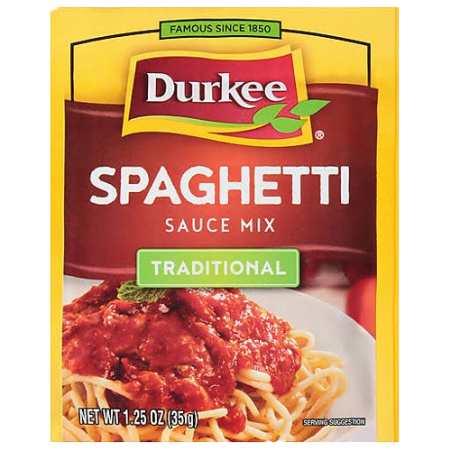 SPAGHETTI DURKEE SCE MIX 1.25 OZ