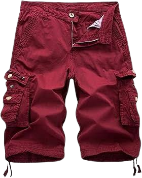 SHORTS CARGO 2 PACK RED