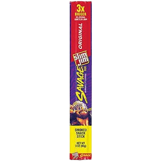 SLIM JIM SAVAGE SMK STICK 3 Z 12 CT