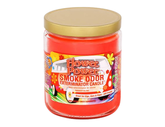 SMOKE O JAR CANDLE FLOWER POWER