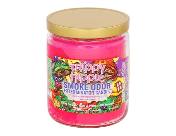 SMOKE O JAR CANDLE TRIPPY HIPPIE