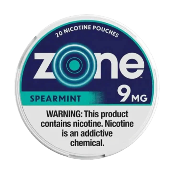 ZONE 9MG SPEARMNT PCH NICOTINE 5CT