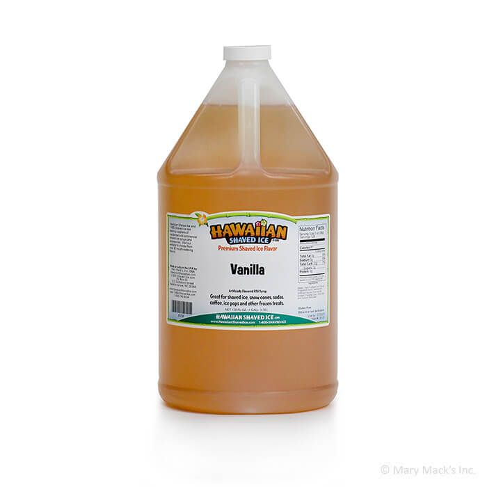 SNO CONE SYRUP VANILLA