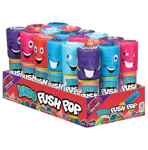 PUSH POP JUMBO 18/1.6 OZ