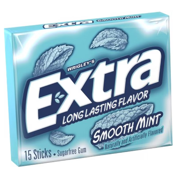 WRIG SLIM PAK EXTRA SMOOTH MINT 10C