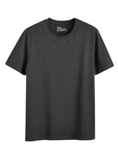 S/W SHIRT SMAL CHARCOAL 8/6PK
