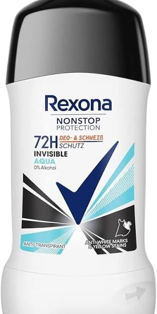 REXONA INVISIBLE AQUA WHITE TOP