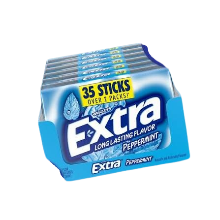 WRIG EXTRA PEPPERMINT 6CT/35 STICKS