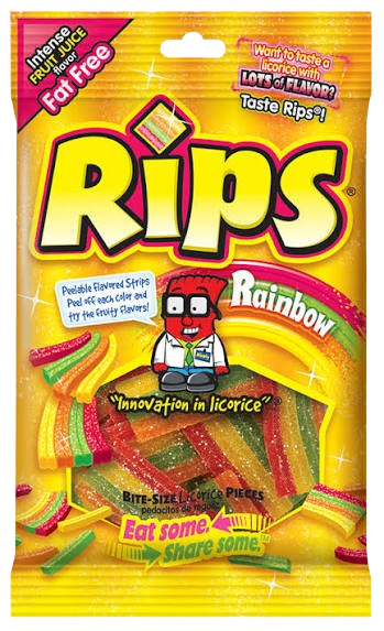 RIPS RAINBOW BITES 12/4 OZ