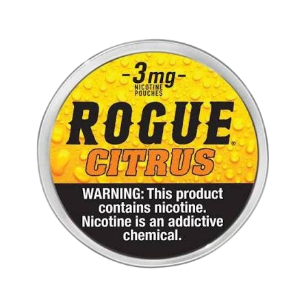 ROGUE CITRUS 3MG NICOTINE PCH 5CN